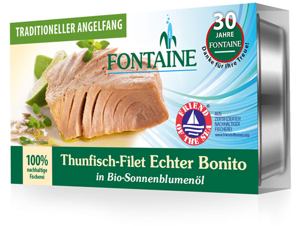 Thunfisch-Filet Echter Bonito in Bio Sonnenblumeöl