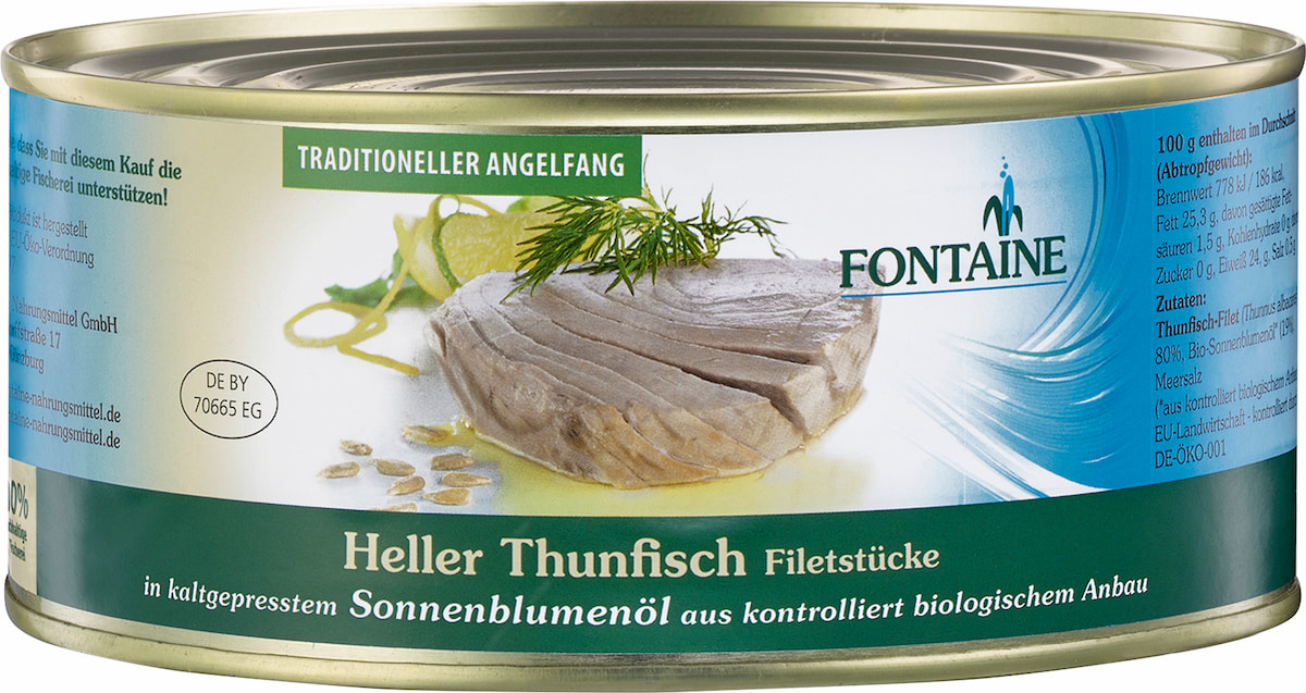 Spardose - Heller Thunfisch - 1,1 kg 